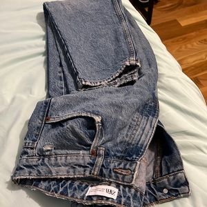 Zara mom jeans